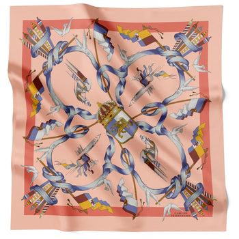 Fringed Venetian Briccole Blush Pink